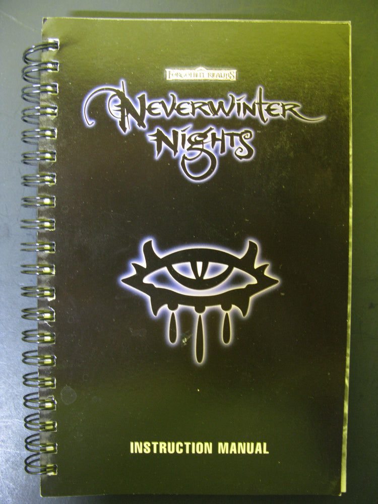 Forgotten Realms NeverWinter Nights Instruction Manual