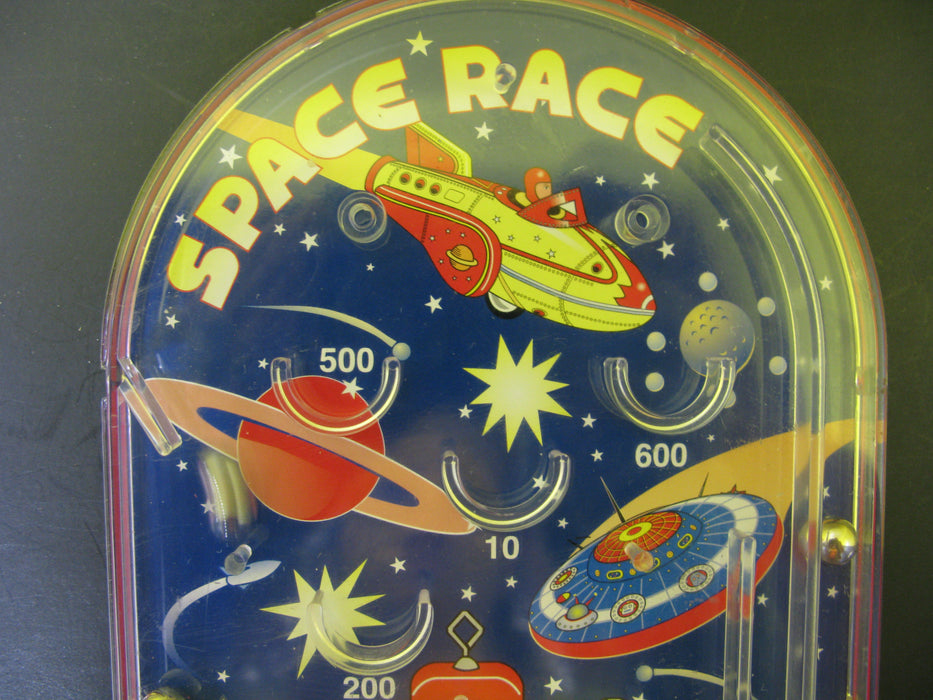 Space Race Pinball Robot UFO Game Toy
